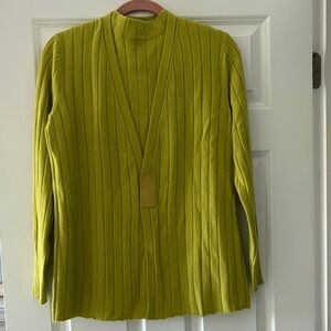 Lafayette 148 New York Plantain Knit Top